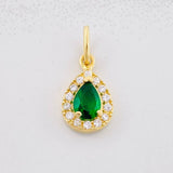 Dije Lagrima 1.5g / 2cm Oro Amarillo 18K