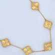 Cadena Trebol 22gr / 45.4cm / Oro Amarillo +4 18K &
