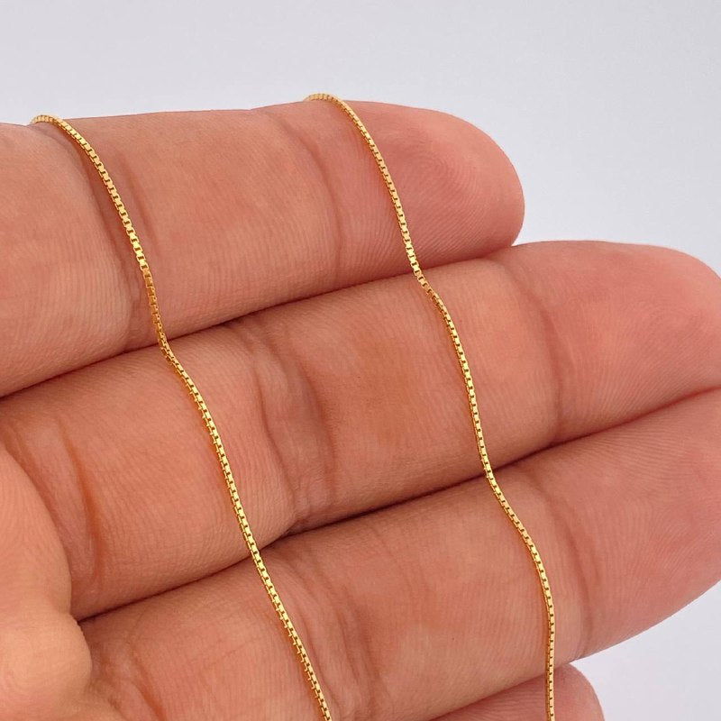 Cadena Veneciana 3.05gr / 52cm / Oro Amarillo +3 18K $
