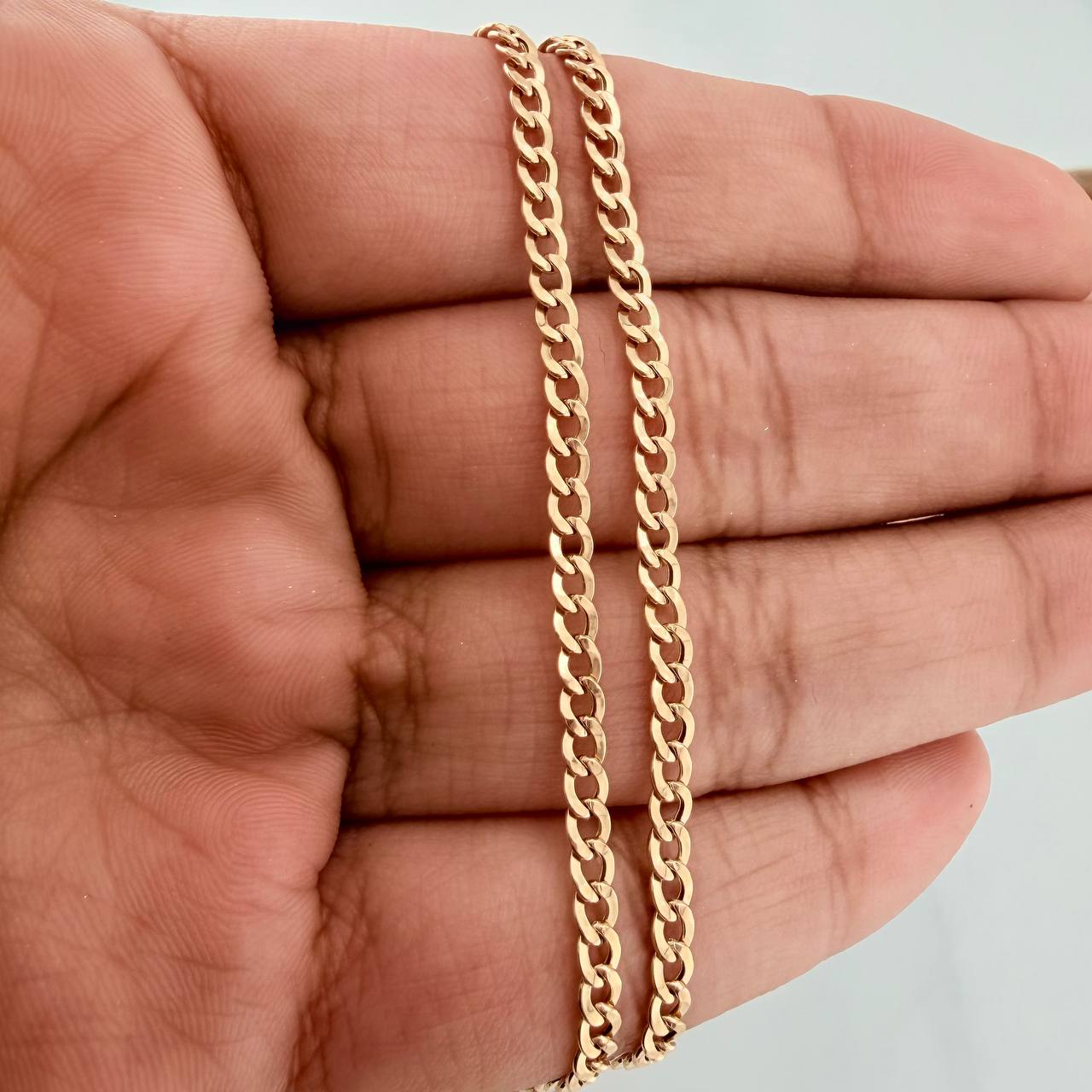 Pulso Cubano 1.75 g / 21 cm / 3 mm Oro Amarillo 18K
