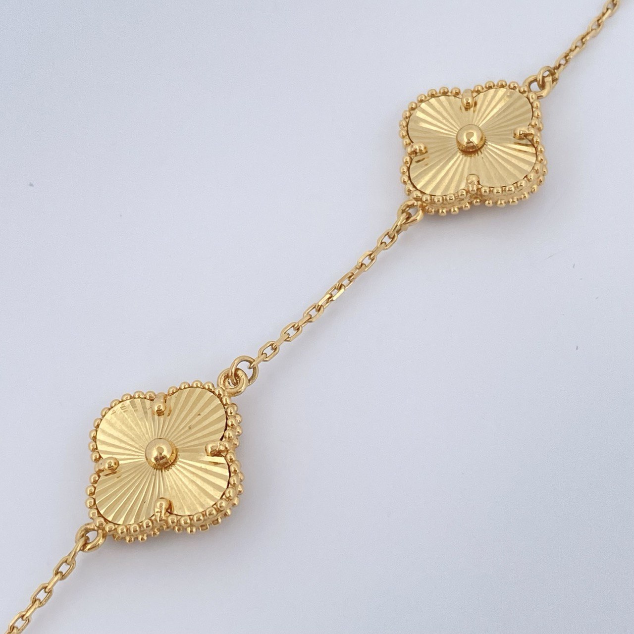 Cadena Trebol 22gr / 45.4cm / Oro Amarillo +4 18K &