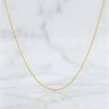 Cadena Aro Seguido 1.1g / 45cm / 0.3mm Oro Amarillo 18K