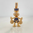 Dije Pato Bolsa Dinero 5.6 g / 3.5 cm Oro Amarillo 18K