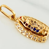Dije Virgen De Guadalupe 1.9 g / 2.3 cm Oro Amarillo 18K