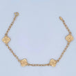 Pulso Trebol 3.9gr / 19cm / Oro 18K &