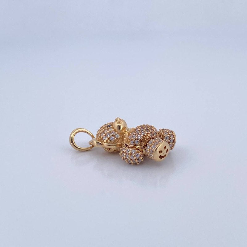 Dije Oso Articulado 4.55gr / 2.5cm / Oro 18K &