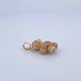 Dije Oso Articulado 4.55gr / 2.5cm / Oro 18K &