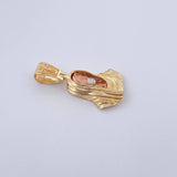Dije Rostro de Cristo 3.4gr / 2.8cm / Oro 18K &