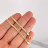Pulso China 1.6g / 21.2cm / 2.75mm Oro Amarillo 18K