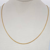 Cadena Veneciana 3.05gr / 52cm / Oro Amarillo +3 18K $