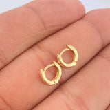 Candongas Lia 1.5gr / 0.9cm / Oro Amarillo 18K $