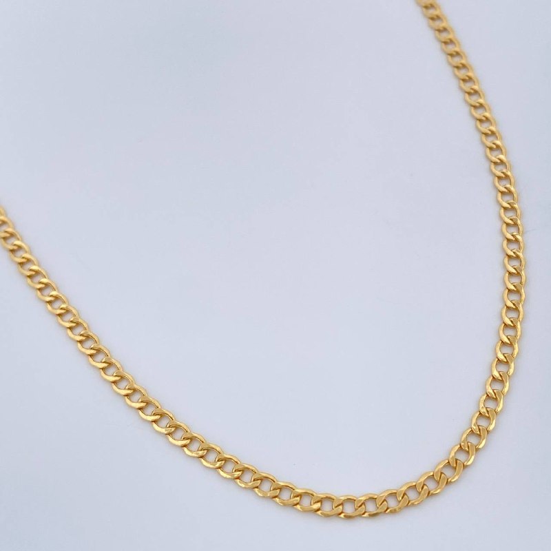 Cadena Cubana 2gr / 45cm / Oro Amarillo +1 18K $