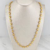 Cadena Rustica Corona 16.35 g / 61 cm / 5.6 mm Oro Amarillo 18K