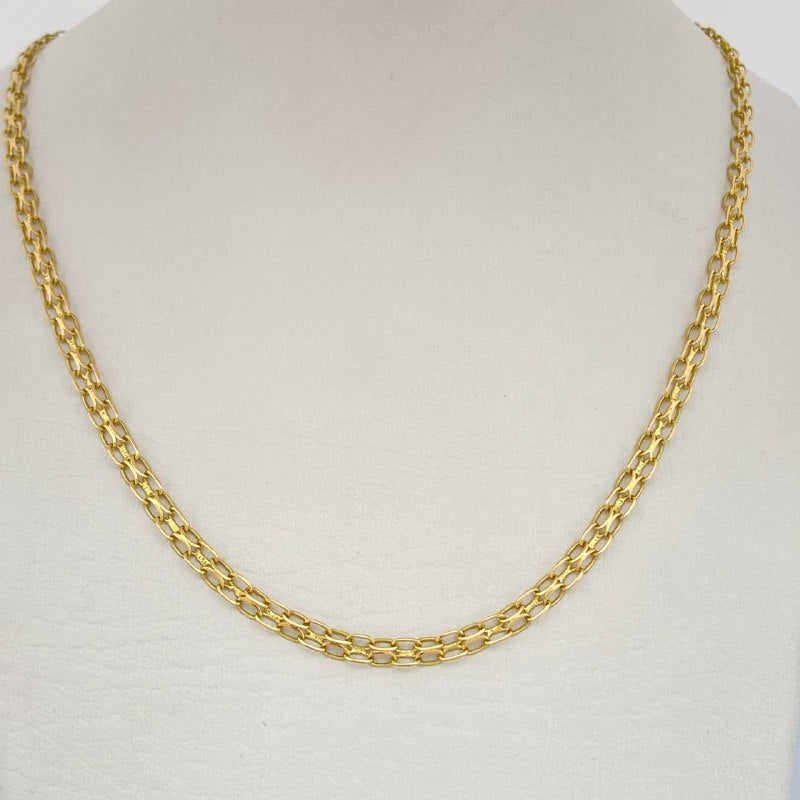 Cadena China 5.65gr / 50cm / Oro Amarillo +1 18K $