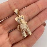 Dije Oso Bufanda Articulado 9.6 g / 3.8 cm Oro Amarillo 18K