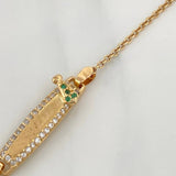 Pulso Bebé Placa Aro Seguido 3 g / 13.8 cm / 1.55 mm Oro Amarillo 18K