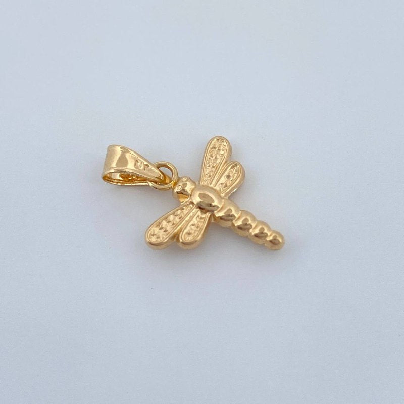 Dije Libelula 0.5gr / 1.8cm / Oro Amarillo 18K &
