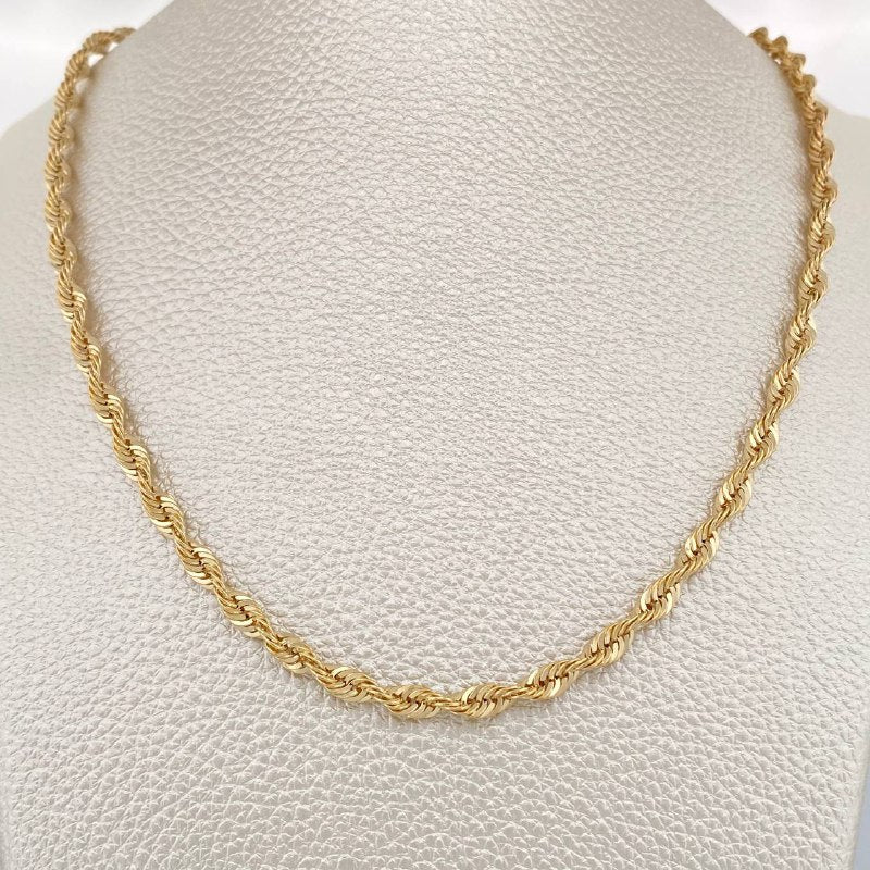 Cadena Lazo 8.1gr / 66.5cm / Oro Amarillo +3 14K Italy &