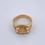 Anillo Corona Rx 7.75gr / T10 / Oro 18K $