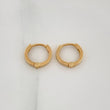 Candongas Aro Lisa 1.65 g / 1.3 cm Oro Amarillo 18K
