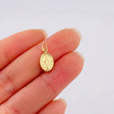 Dije Virgen Milagrosa 0.35g / 1.7cm Oro Amarillo 18K