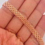 Pulso China 5.95gr / 19.2cm / Oro Rosa +1 18K $