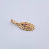 Dije Virgen de Guadalupe 1.5gr / 2.2cm / Oro 18K &