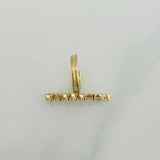 Piercing Earcuff Linea Curva 1.25 g / 1.9 cm Oro Amarillo 18K