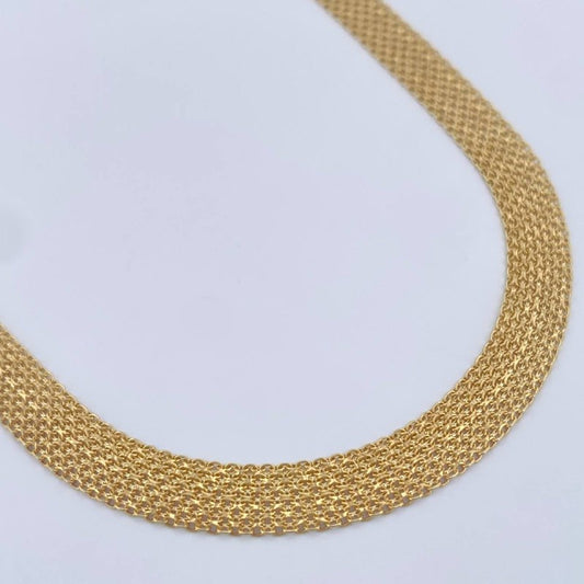 Cadena China 10.8gr / 61cm / Oro Amarillo +1 14K Italy &