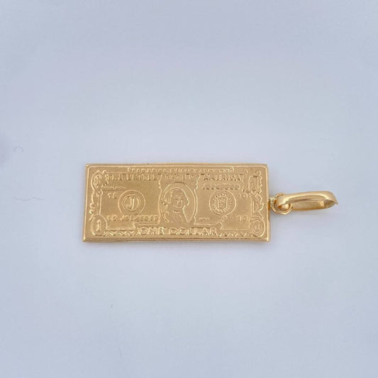 Dije One Dólar 1.65gr / 3.6cm / Oro Amarillo 18K &