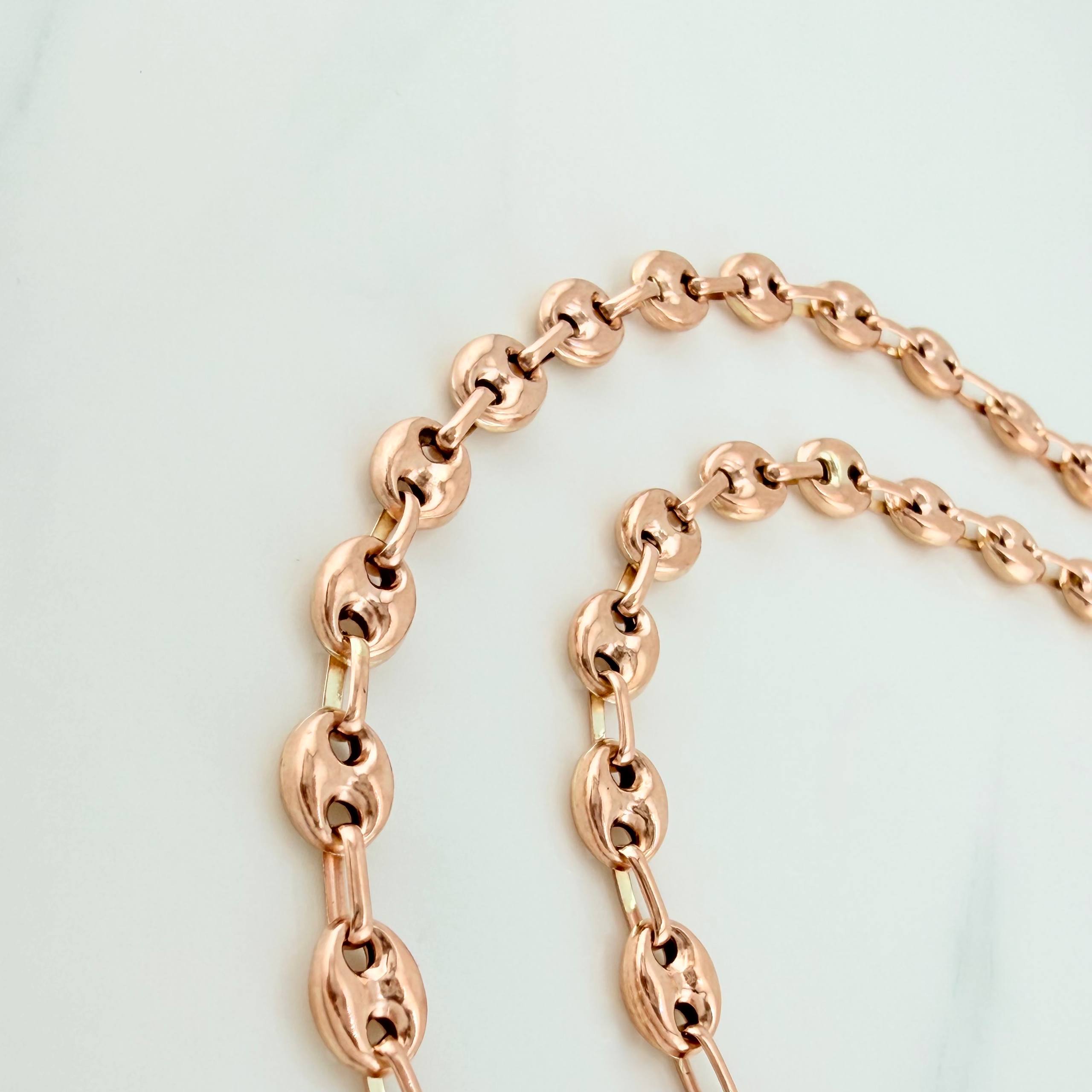 Cadena Gc 8.35 g / 46 cm / 5 mm Oro Rosa 18K
