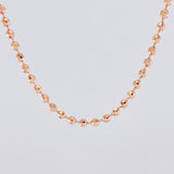 Cadena Militar 14.2g / 60cm / 2.9mm Oro Rosa 18K
