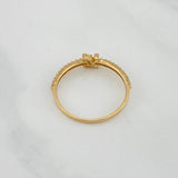 Anillo Lv 1.2 g / T7 1/4 Oro Amarillo 18K