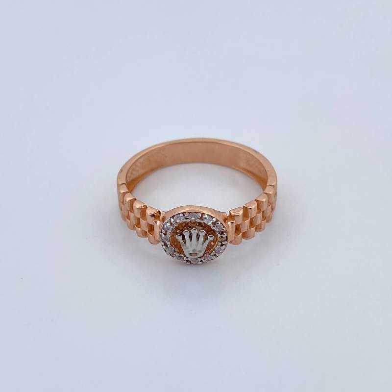 Anillo Rx 3.4gr / T7 1/2 / Oro 18K &