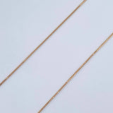 Set Cadena y Dije Veneciana + Colibri 1.45gr / Oro Rosa 18K (Oferta) $