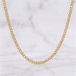 Cadena Cubana 2g / 50cm / 2.37mm Oro Amarillo 18K