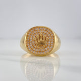 Anillo Corona 5.2 g / T9 Oro Amarillo 18K
