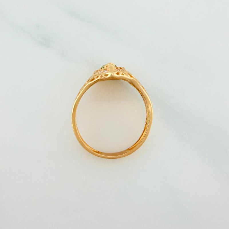Anillo Virgen De Guadalupe 3.7 g / T6 3/4 Oro Amarillo 18K