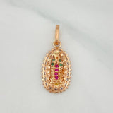 Dije Virgen De Guadalupe 1.55 g / 2.3 cm Oro Amarillo 18K