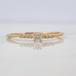 Anillo Solitario Churumbela 1 g / T7 1/4 Oro Amarillo 18K