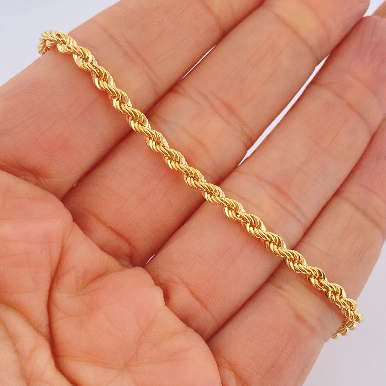Pulso Lazo 3gr / 20.2cm / Oro Amarillo +3 18K &
