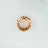 Anillo Mecanico Movil 13.25 g / T8 1/4 Tres Oros 18K