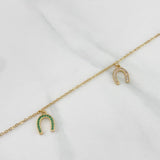 Tobillera Herradura Aro Seguido 4.3 g / 25.3 cm / 1.2 mm Oro Amarillo 18K