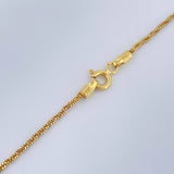Cadena Veneciana Trenzada 3.15gr / 44.5cm / Oro Amarillo +3 18K $