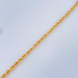 Pulso Lazo 2.75gr / 17.3cm / Oro Amarillo +3 18K &