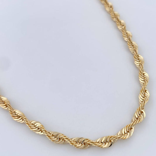 Cadena Lazo 8.1gr / 66.5cm / Oro Amarillo +3 14K Italy &