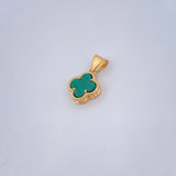 Dije Trebol 1.2gr / 1.6cm / Oro Amarillo Nac.Esp. 18K $