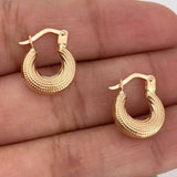 Candongas Salo 1.15 g / 1.5 cm Oro Rosa 18K