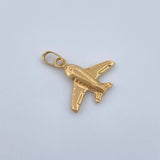 Dije Avion 0.45gr / 1.8cm / Oro Amarillo 18K &