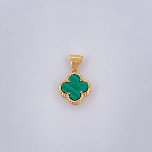 Dije Trebol 1.2gr / 1.6cm / Oro Amarillo Nac.Esp. 18K $